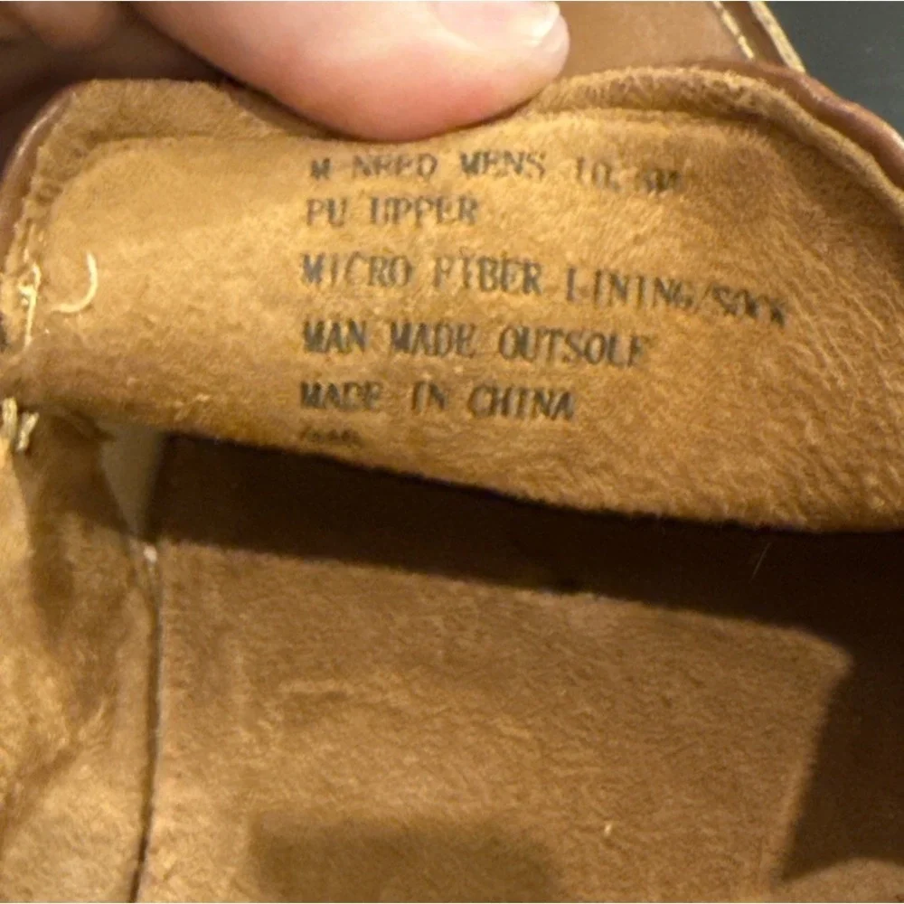 Madden Mens‎ 10.5 M Brown Leather Driving Loafers Preppy Going Out Office Career
